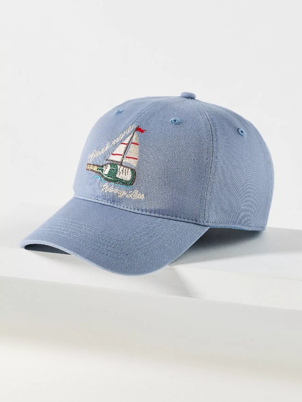 Anthropologie Provincetown Baseball Cap - Boat More, Worry Less